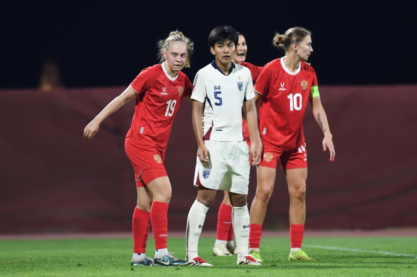 Tuyển nữ Thái Lan để thua Nga tại Pink Ladies Cup 2025