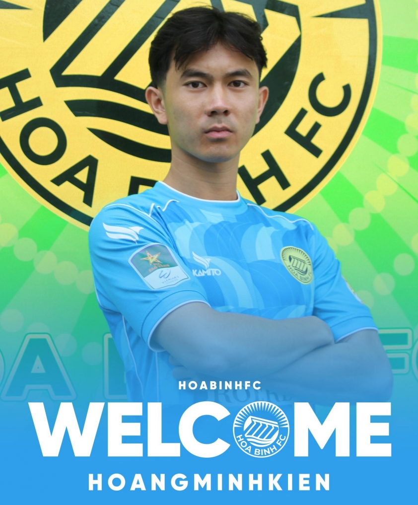 Hòa Bình FC chiêu mộ thành công tiền vệ Việt kiều Hoàng Minh Kiên: Làn sóng cầu thủ ngoại nhập quốc gia đang làm nóng giải hạng Nhất