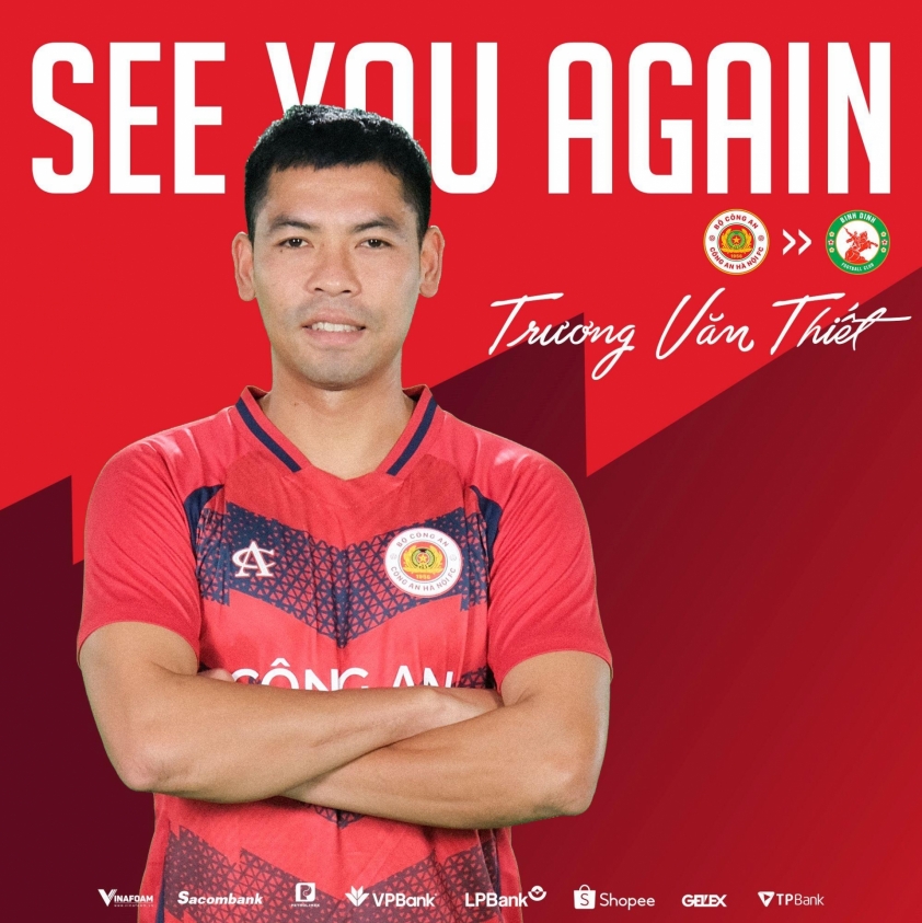 CAHN chia tay trung vệ Trương Văn Thiết, tập trung vào cuộc đua V-League