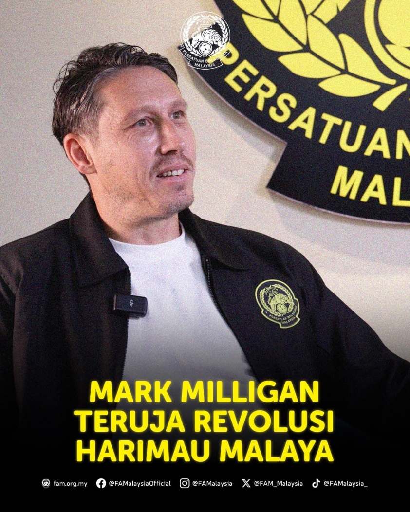 Mark Milligan: Cựu danh thủ Úc gia nhập ban huấn luyện Đội tuyển Quốc gia Malaysia