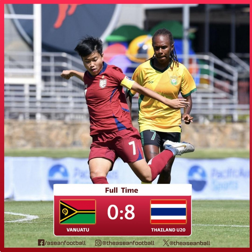U20 nữ Thái Lan vào chung kết Four Nations Tournament 2025
