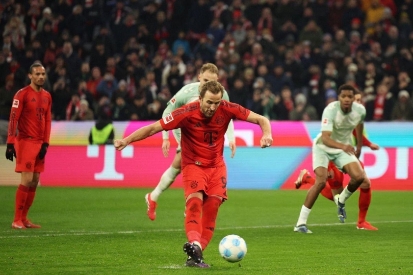 Bayern Munich đại thắng Werder Bremen 3-0 nhờ cú đúp của Harry Kane