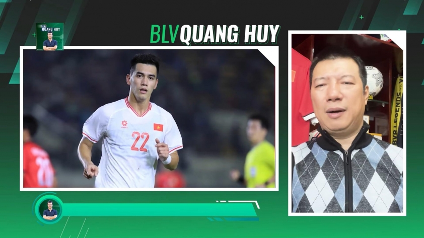 Bình luận viên Quang Huy tiết lộ lựa chọn Quả bóng vàng Việt Nam 2024: Tiến Linh dẫn đầu