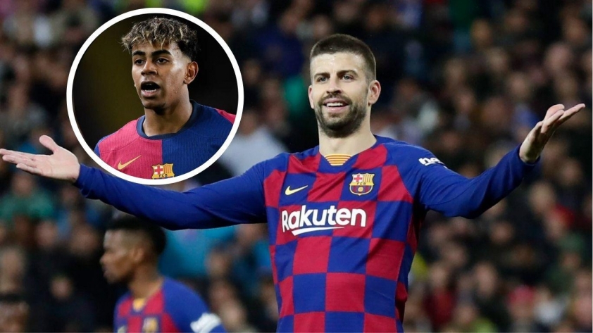 Gerard Piqué gây tranh cãi khi đánh giá thấp tài năng trẻ Lamine Yamal