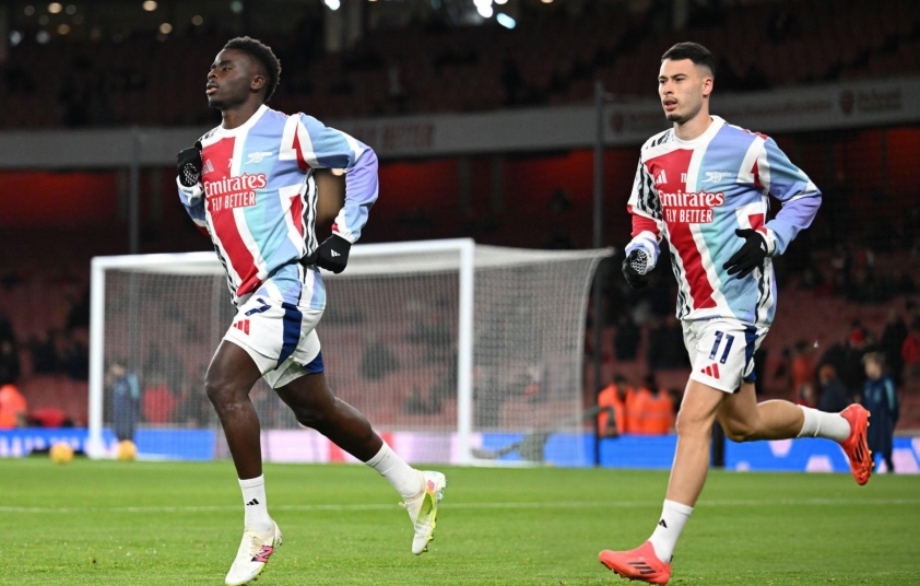 Arsenal hy vọng Saka và Martinelli trở lại sau kỳ nghỉ quốc tế