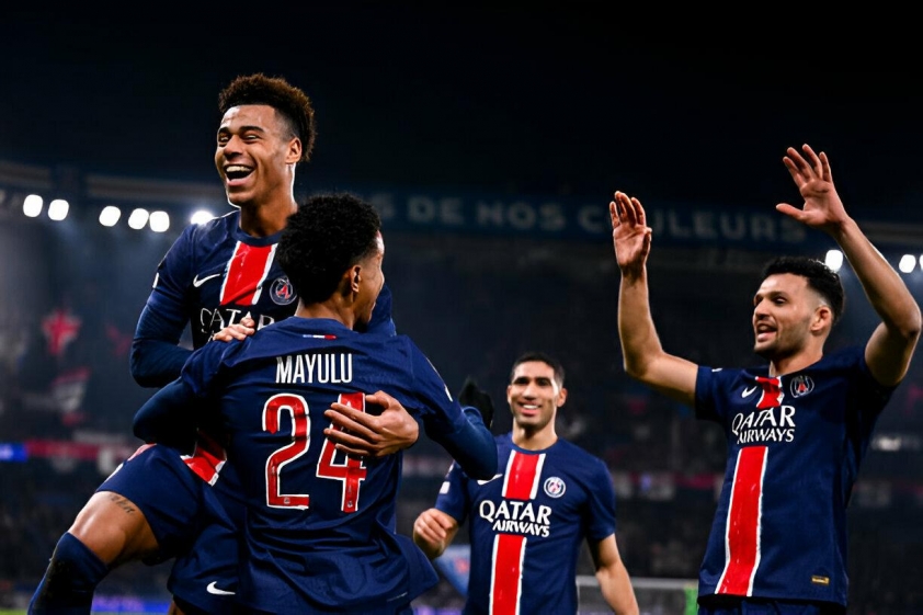 PSG Hủy Diệt Brest 7-0, Bước Vào Vòng 1/8 Champions League
