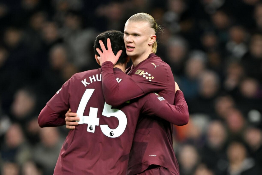 Man City vượt qua Tottenham nhờ pha lập công duy nhất của Haaland