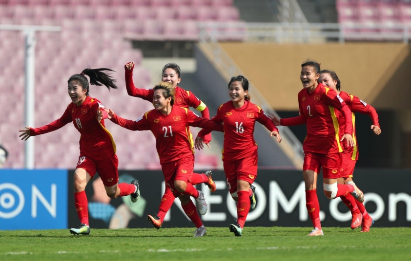Đội tuyển nữ Việt Nam chinh phục vòng loại Asian Cup 2026