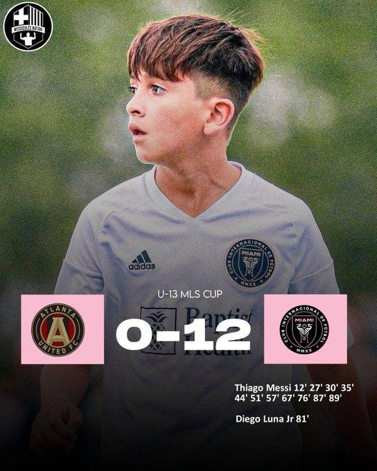 Thiago Messi: Ngôi sao nhí tỏa sáng, nối bước huyền thoại Lionel Messi