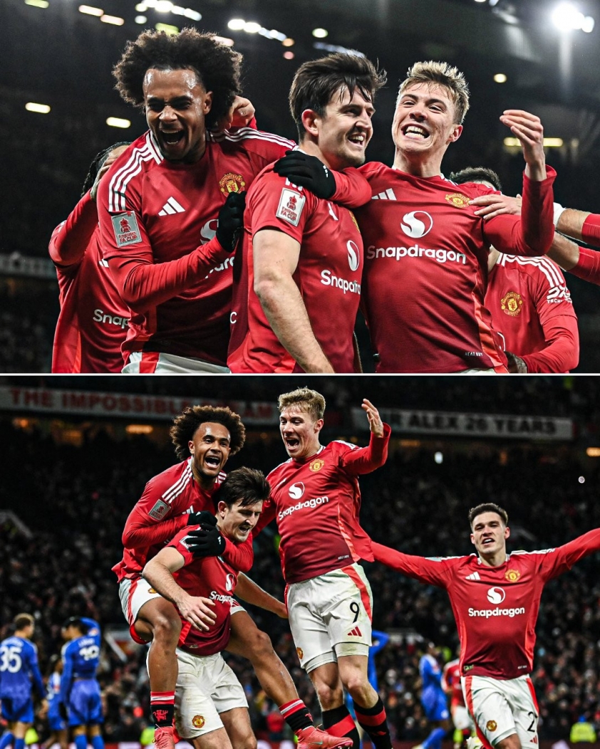 Maguire Ca ngợi Garnacho Sau Chiến Thắng Thót Tim Của MU Trước Leicester
