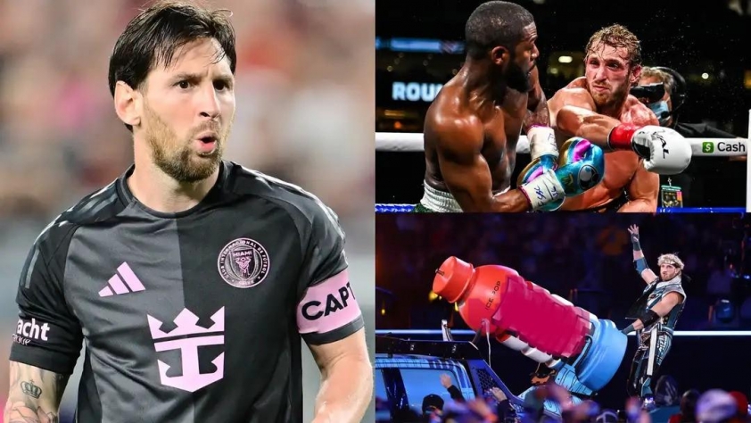 Thách đấu quyền anh: Logan Paul khiêu chiến Lionel Messi vì tranh chấp thương hiệu nước tăng lực