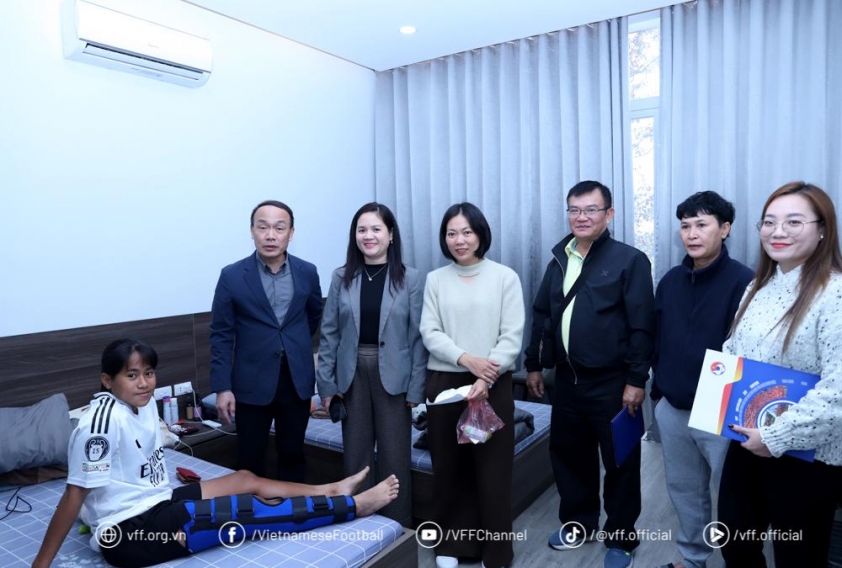 Cầu thủ Sơn Thị Kiều Nghi của U19 nữ TPHCM bị gãy xương, LĐBĐVN hỗ trợ điều trị