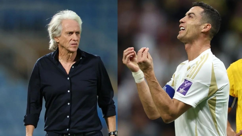 HLV Jorge Jesus trêu chọc Cristiano Ronaldo: Chưa có danh hiệu nào ở Saudi Arabia