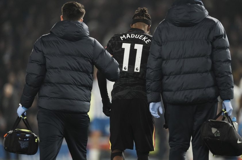 Chelsea đối mặt khủng hoảng chấn thương, Madueke nghỉ hết tháng 3