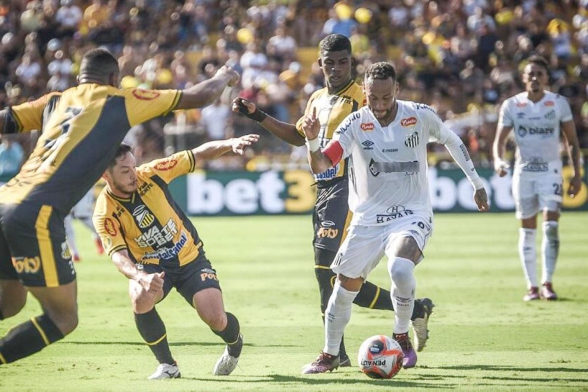 Sự trở lại mờ nhạt của Neymar cùng Santos: 75 phút im lặng trước Novorizontino