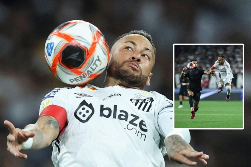 Neymar chỉ trích chất lượng bóng sau thất bại của Santos trước Corinthians