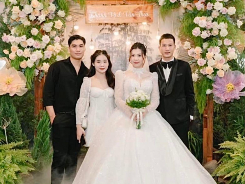 Phan Khánh Vy - Nguyễn Văn Thái: đám cưới ngọt ngào của đôi tuyển thủ bóng chuyền Long An