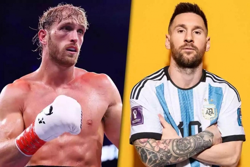 Thách đấu quyền anh: Logan Paul khiêu chiến Lionel Messi vì tranh chấp thương hiệu nước tăng lực