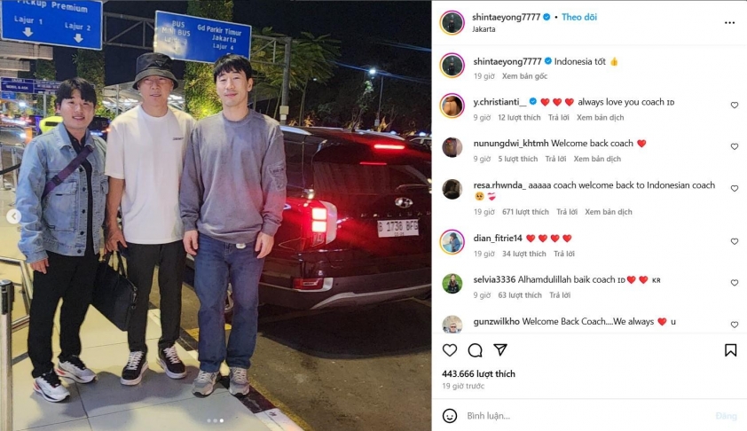 HLV Shin Tae Yong và hành trình đầy biến động cùng bóng đá Indonesia