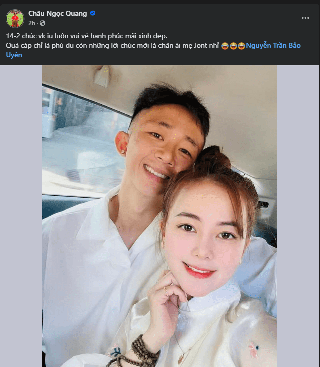 Tuyển thủ Việt Nam và những lời nhắn ngọt ngào nhân ngày Valentine