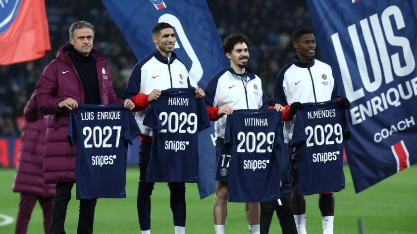 PSG gia hạn hợp đồng với HLV Luis Enrique và 6 cầu thủ trụ cột