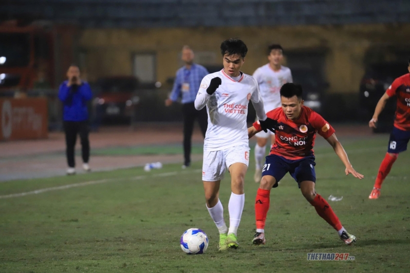 V-League 2024/25: Tân binh Nguyễn Đăng Dương ra mắt, Thể Công Viettel để thua CAHN