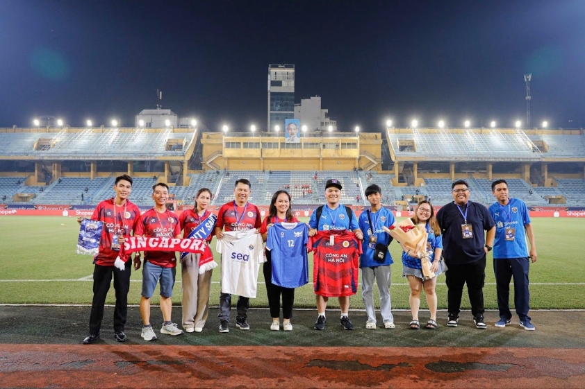 Hợp tác lịch sử giữa CAHN FC và Lion City Sailors: Thúc đẩy quan hệ Việt Nam - Singapore