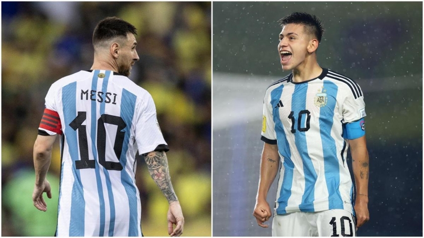 Sao mai 19 tuổi Claudio Echeverri bất ngờ được triệu tập vào đội tuyển Argentina