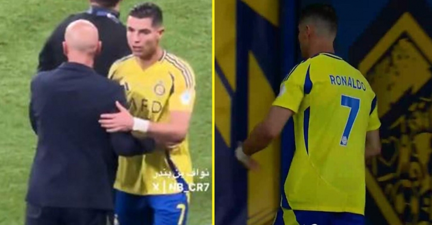 HLV Pioli đối mặt làn sóng chỉ trích dữ dội sau khi thay Ronaldo ở trận thắng Al-Nassr