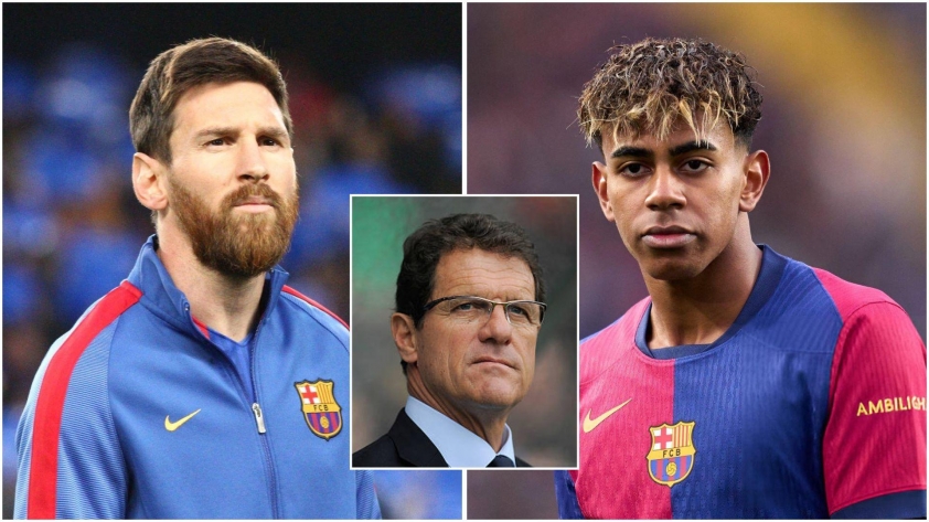 HLV Capello: Yamal là tài năng trẻ triển vọng, nhưng không thể sánh với Messi