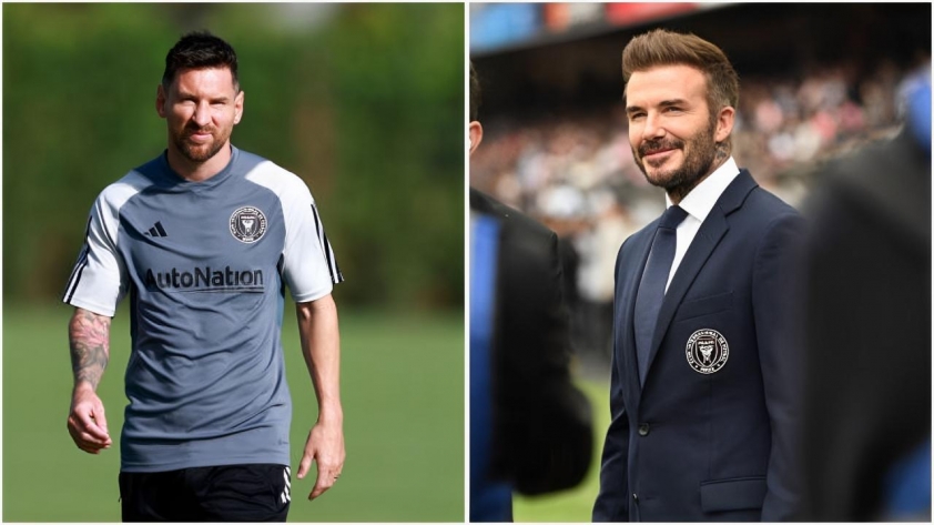 Messi Mời Gọi Huyền Thoại Man Utd David Beckham Trở Lại Sân Cỏ