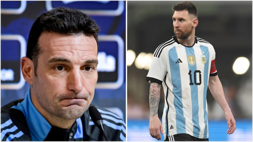 Messi vắng mặt, HLV Scaloni tiết lộ cuộc nói chuyện và kế hoạch mới của Argentina