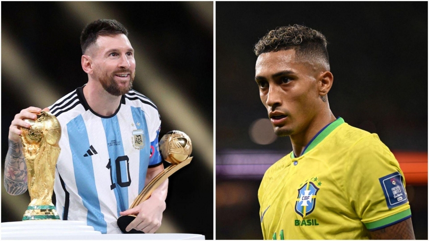 Argentina đáp trả Raphinha: Chiếc cúp vàng World Cup 2022 sẽ hiện diện trong trận đấu với Brazil