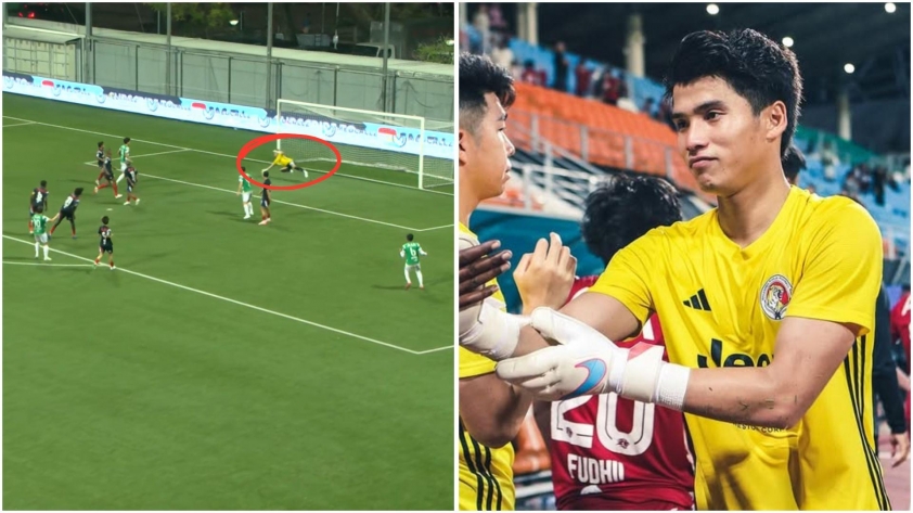 Thủ môn Hồ Tùng Hân: Từ Singapore trở về, sẵn sàng chinh phục U22 Việt Nam