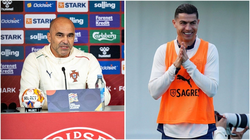 HLV Martinez lên tiếng bảo vệ Ronaldo trước những nghi ngờ về phong độ