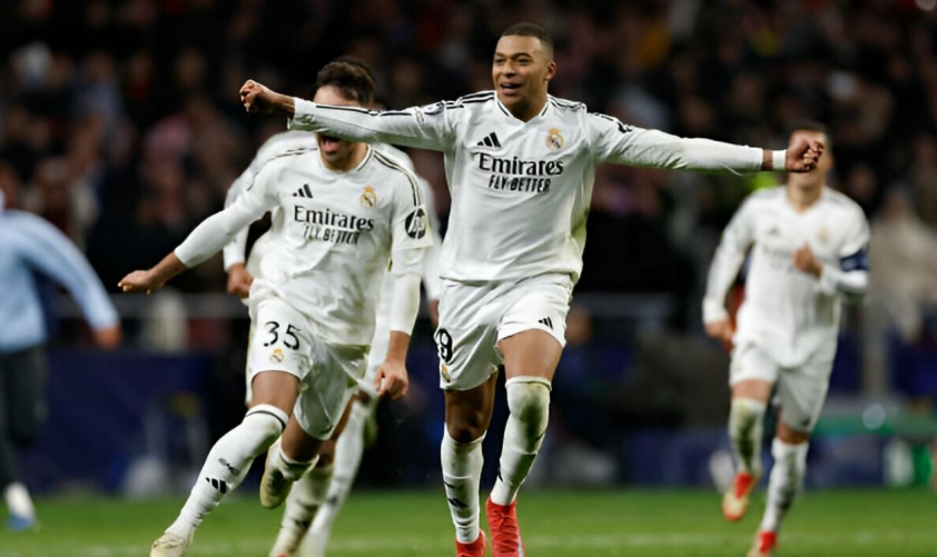 Real Madrid vượt qua Atletico Madrid kịch tính, tiến vào tứ kết Champions League