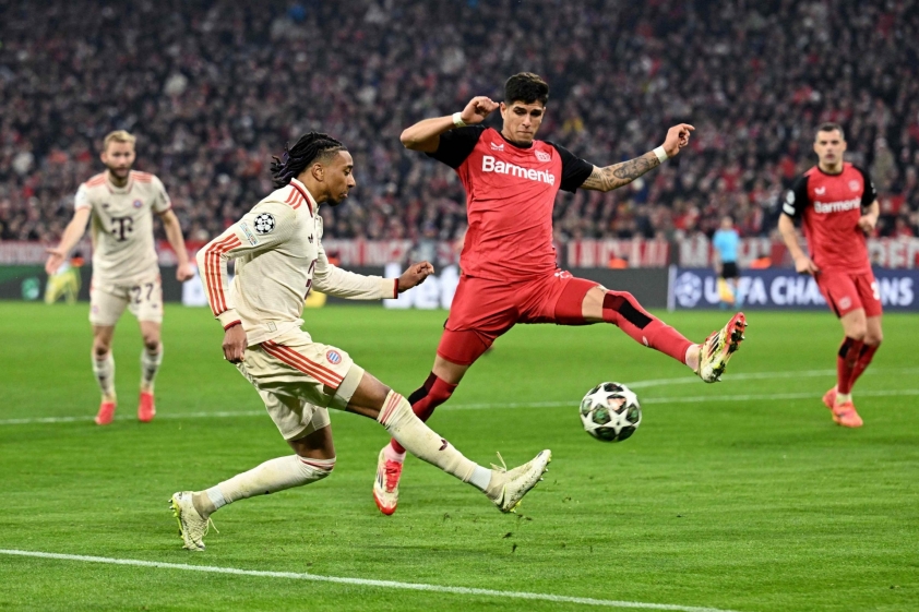 Bayern Munich đại thắng Bayer Leverkusen 3-0 trong trận cầu hấp dẫn tại Champions League