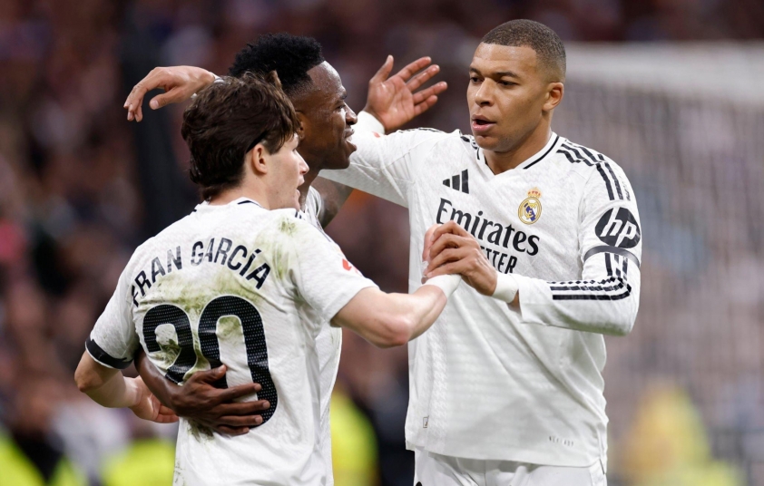Real Madrid dành chiến thắng nghẹt thở trước Rayo Vallecano, tưởng nhớ bác sĩ Barca quá cố