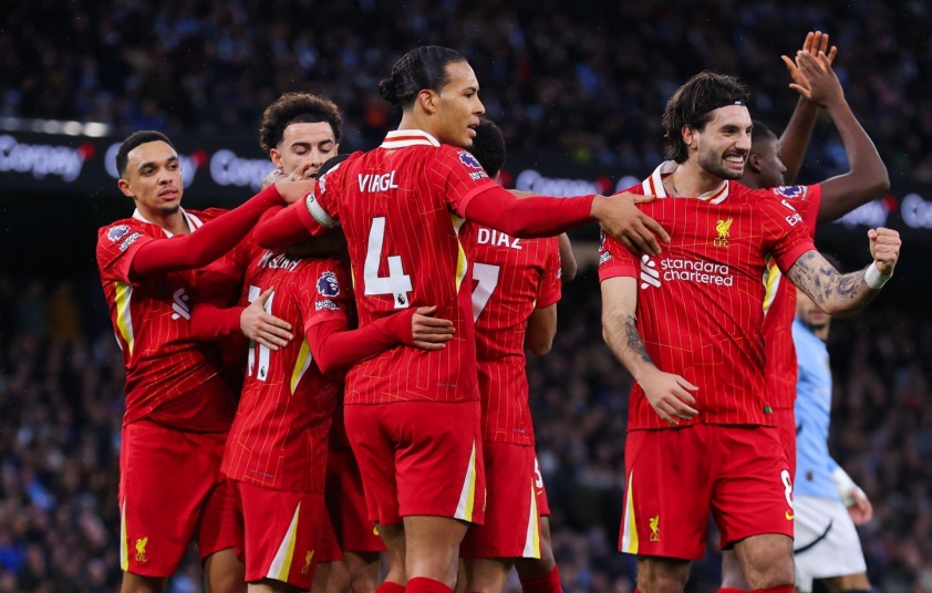 Siêu máy tính Opta dự đoán Liverpool vô địch Ngoại hạng Anh mùa 2024/25