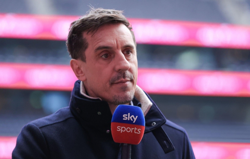 Gary Neville Dự Đoán Kết Quả Trận Đấu Man Utd vs Arsenal: 1-1?