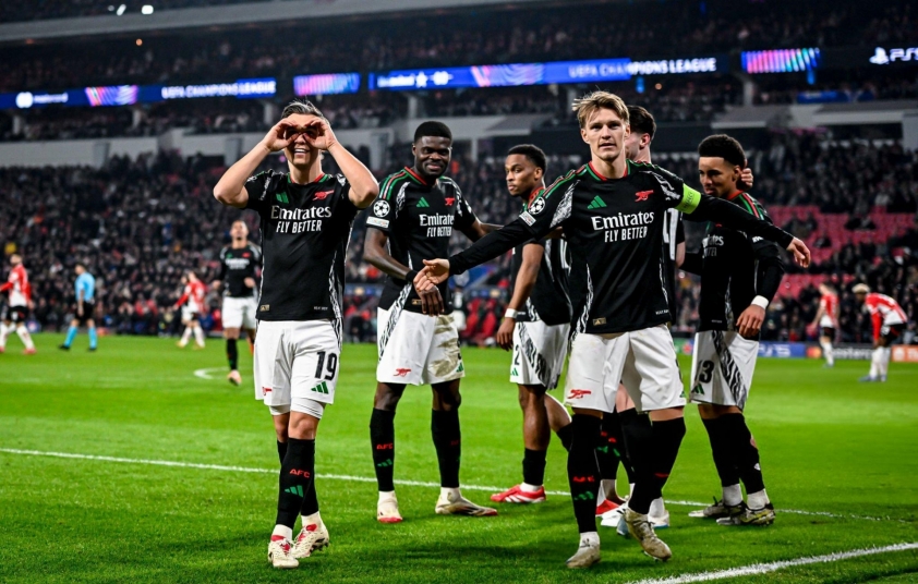 Arsenal đại thắng 7-1 trước PSV: Arteta nhấn mạnh tầm nhìn dài hạn