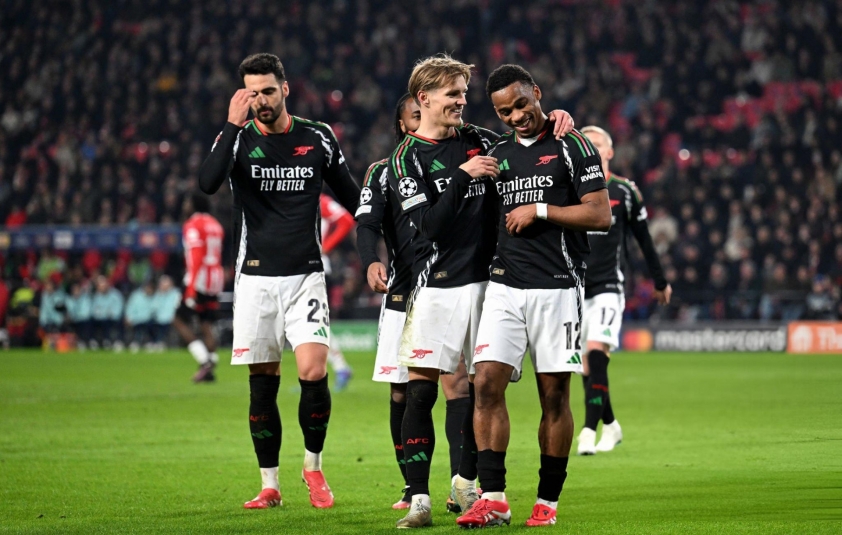 Kết quả lượt đi vòng 1/8 Champions League: Arsenal, Aston Villa giành chiến thắng ấn tượng