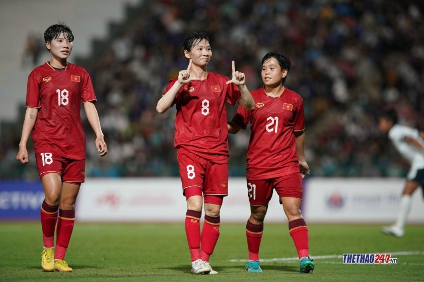 Bóng đá nữ Việt Nam hướng đến năm 2025 rực rỡ với AFF Cup và SEA Games
