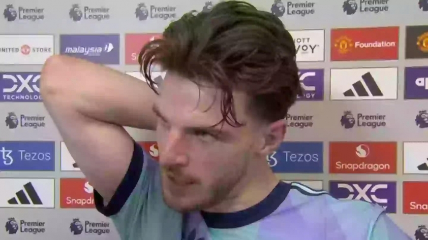 Phản ứng trái chiều của CĐV Arsenal về phát ngôn của Declan Rice sau trận hòa MU