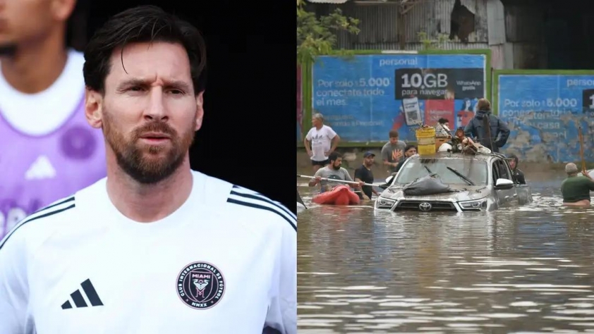 Messi gửi lời chia buồn sâu sắc đến Bahia Blanca sau trận lũ quét kinh hoàng