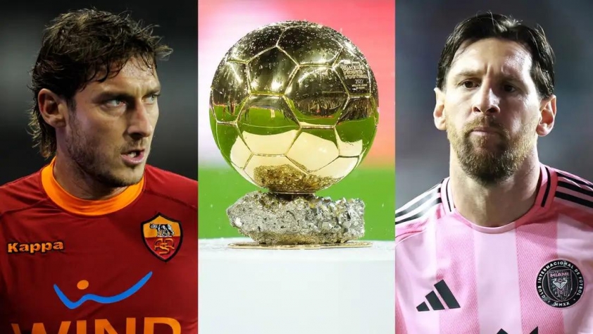 Totti: Messi sẽ không có 8 Quả bóng Vàng nếu chơi cho AS Roma