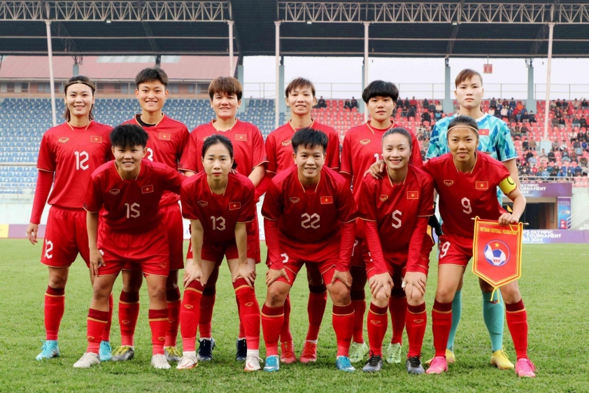 ĐT nữ Việt Nam giữ vững ngôi đầu Đông Nam Á trên BXH FIFA