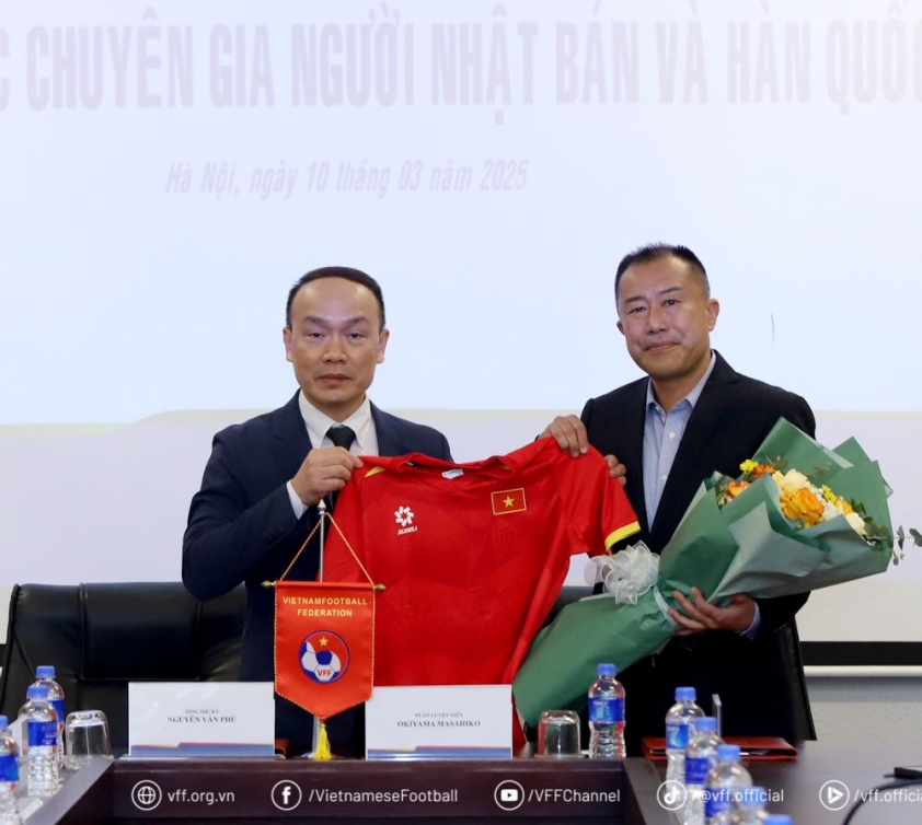 HLV Okiyama Masahiko: Tân huấn luyện viên trưởng đội tuyển U17 và U20 nữ Việt Nam