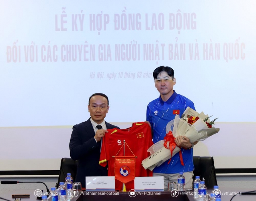 VFF bổ nhiệm hai trợ lý HLV người Hàn Quốc tài năng cho Đội tuyển Việt Nam và U23 Việt Nam