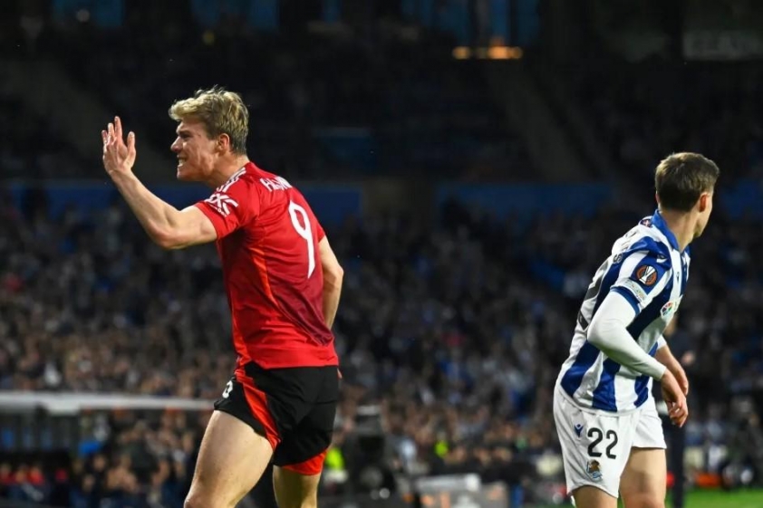 Hojlund Nổi Giận, Dalot Bị Chỉ Trích Sau Trận Đấu Real Sociedad